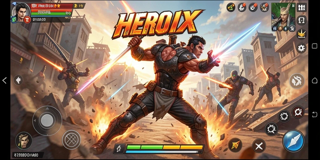 Gameplay mengesankan dengan aksi yang mendebarkan.