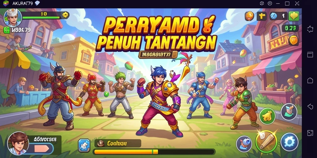 Tampilan gameplay seru AKURAT79 dengan grafis menawan.