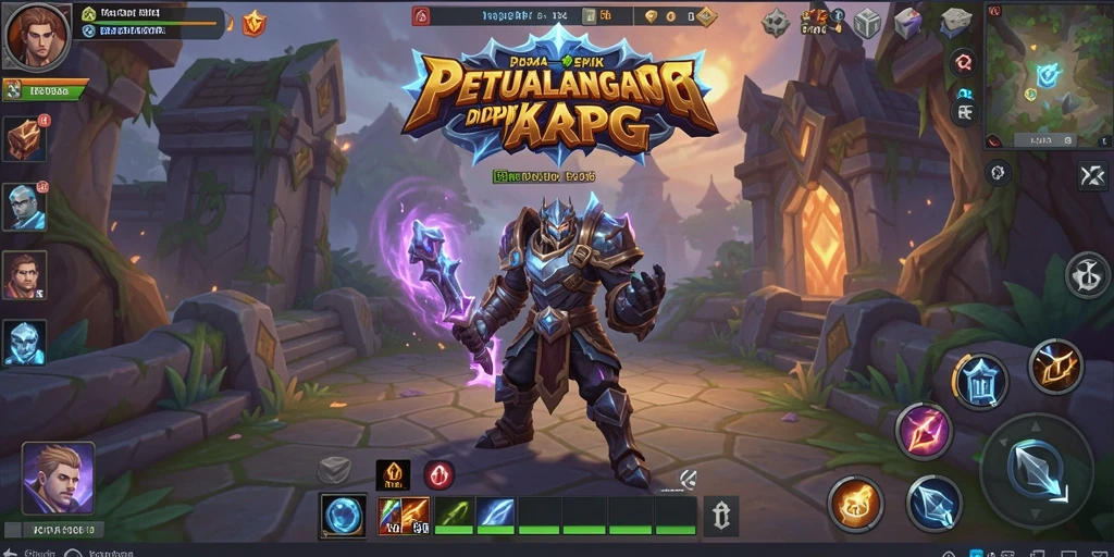 Tampilan gameplay K234 dengan pertarungan epik di dunia ARPG.