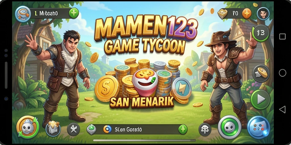 Tampilan gameplay MAMEN123 yang menarik dan interaktif.