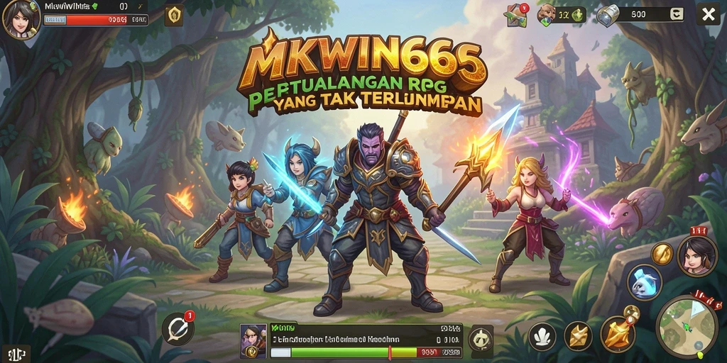 Tampilan menarik dari gameplay MKWIN666 yang penuh aksi dan petualangan.