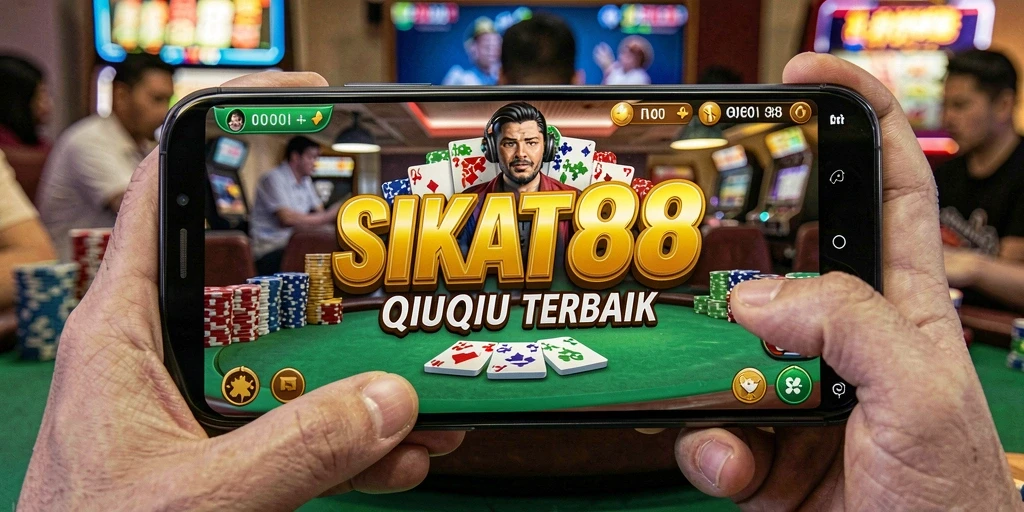 Screenshot gameplay SIKAT88 menunjukkan aksi QiuQiu yang seru.